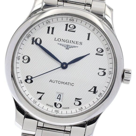LONGINES Master collection L2.628.4 Date Silver Dial Automatic Men's _868452 - Picture 1 of 6